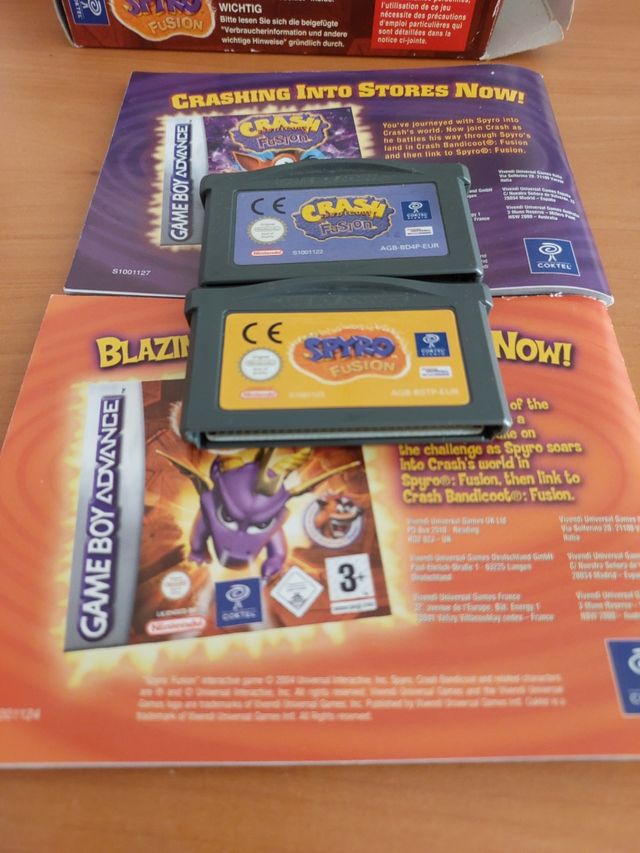 Crash Fusion GBA completo
