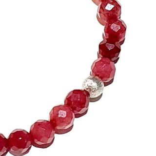 Pulsera de piedras y plata