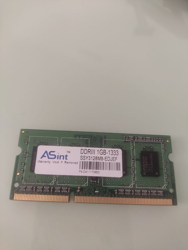RAM portatile DDR III 1GB-1333 