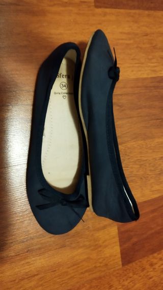 bailarinas azul 