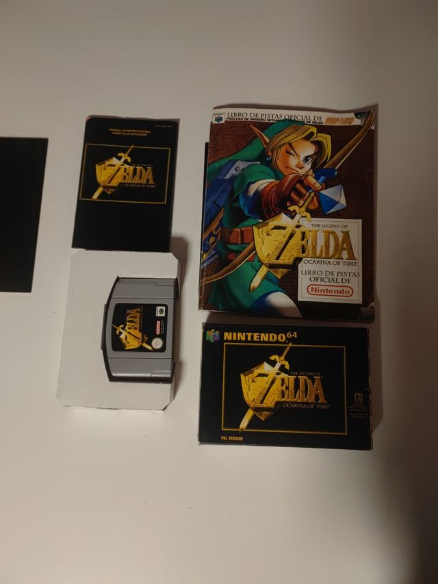 Nintendo 64 Zelda La ocarina del tiempo de segunda mano por 190 EUR en
