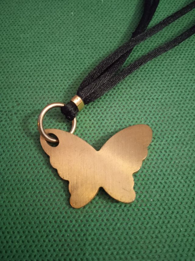 Collana cordone nero