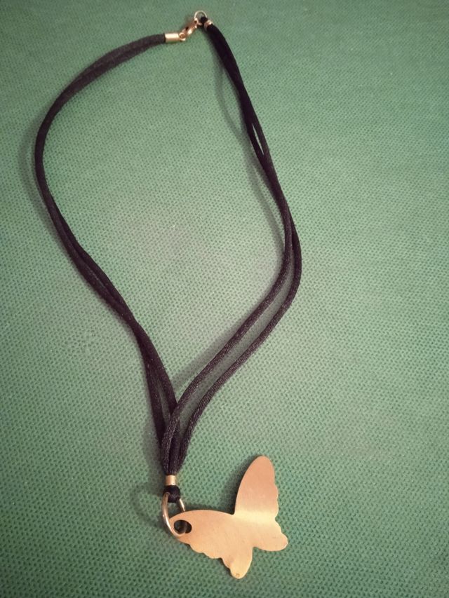 Collana cordone nero