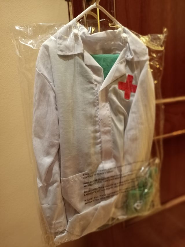 disfraz cirujano médico 8-10 años