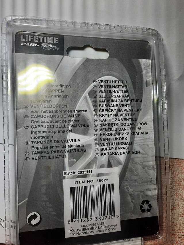 tapones aluminio neumáticos