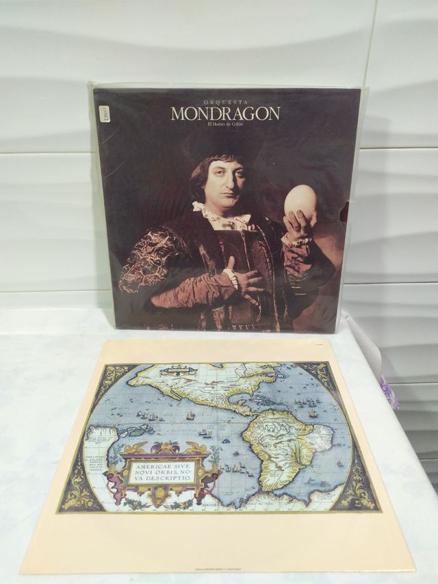 vinilo 12" orquesta Mondragón ( el huevo de Colón)