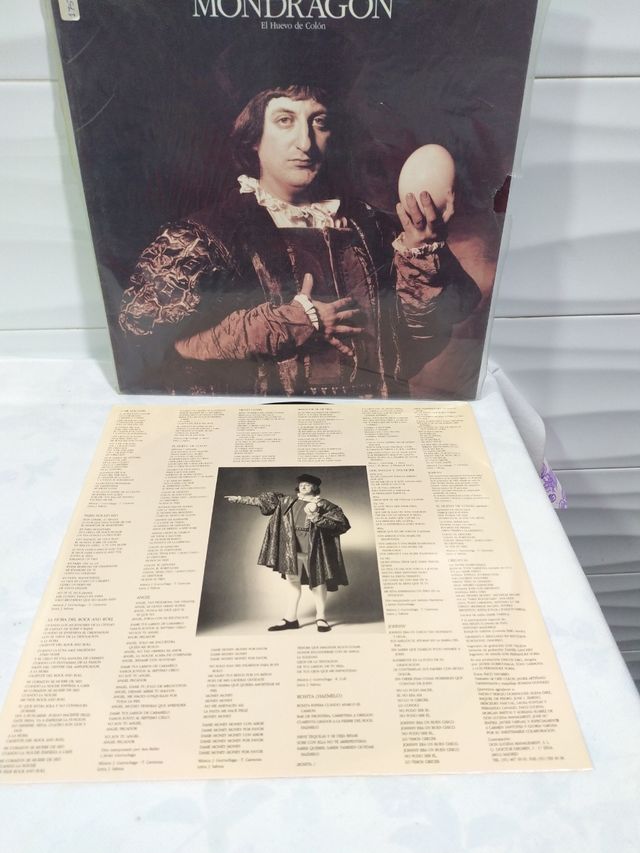 vinilo 12" orquesta Mondragón ( el huevo de Colón)