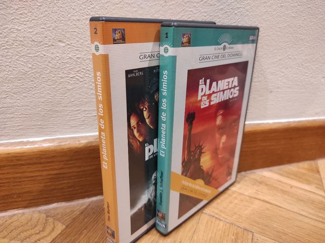 Dvd el planeta de los simios