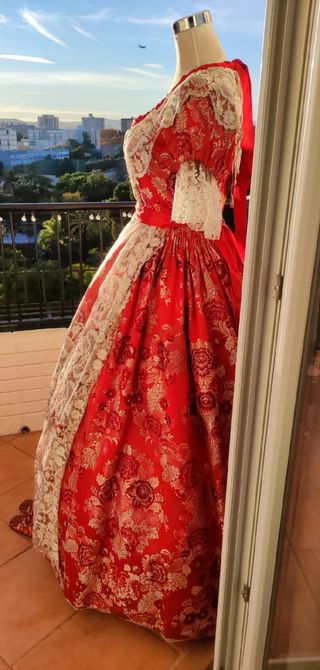 traje de fallera completo