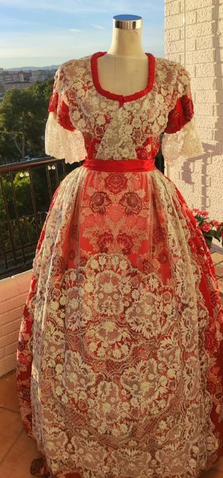 traje de fallera completo