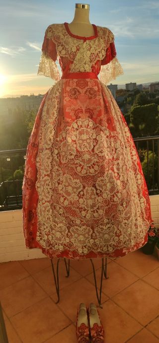 traje de fallera completo