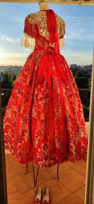 traje de fallera completo