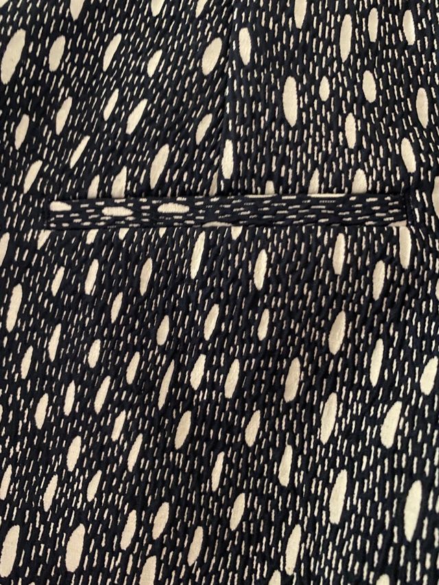 Pantalón elástico estampado Zara