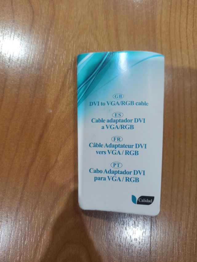 Cable adaptador DVI a VGA/RGB