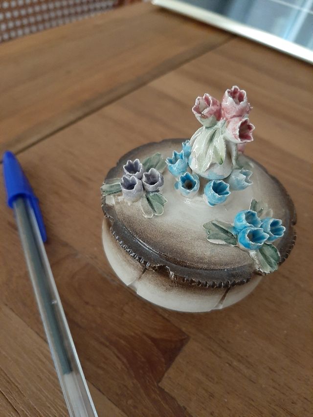 Cajita de porcelana italiana