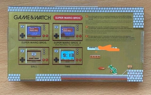 CONSOLA NINTENDO GAME & WATCH MARIO 35 ANIVERSARIO