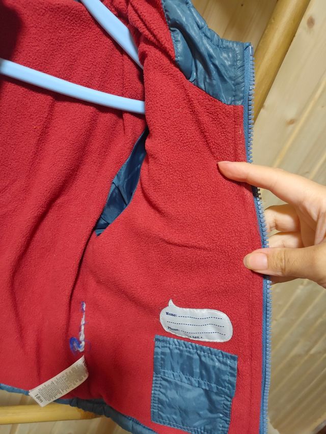 abrigo bebé 18 meses