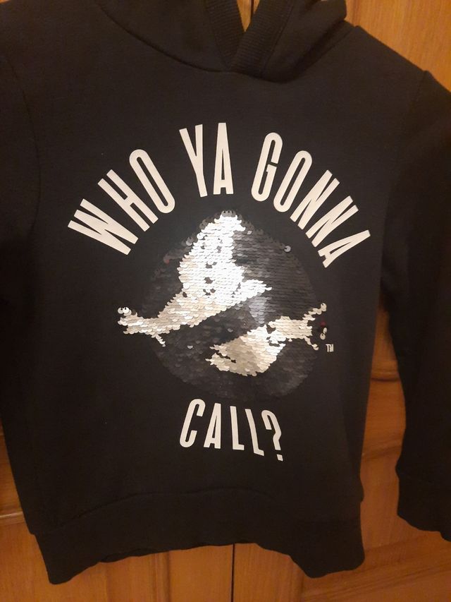 Sudadera niño cazafantasmas.
