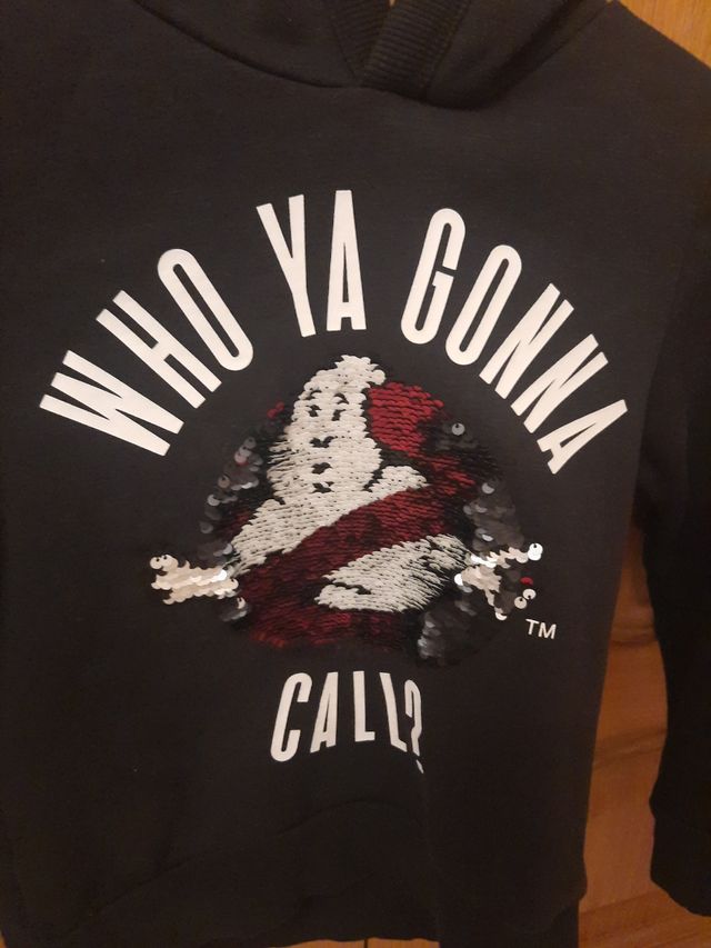 Sudadera niño cazafantasmas.