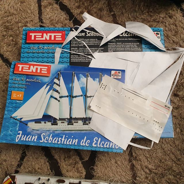 Tente Barco Juan Sebastián Elcano