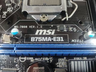 Placa MSI B75MA-E31 (1155)