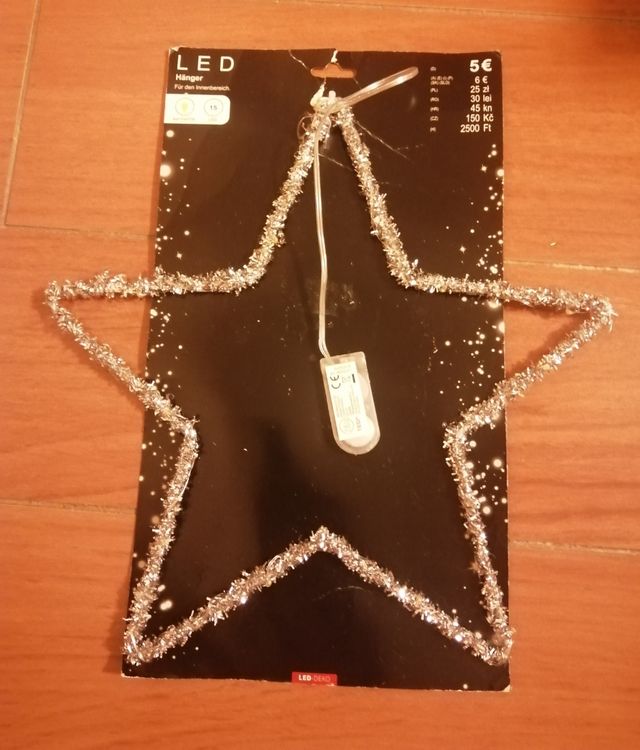 Adorno Estrella Led. Nuevo