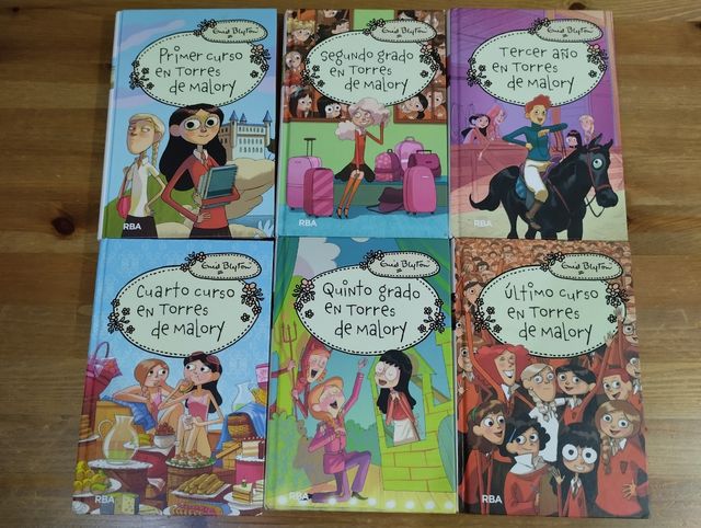 Libros saga curso en Torres de Malory