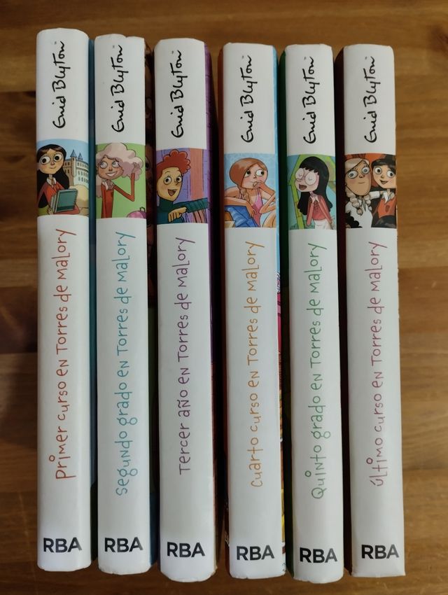 Libros saga curso en Torres de Malory