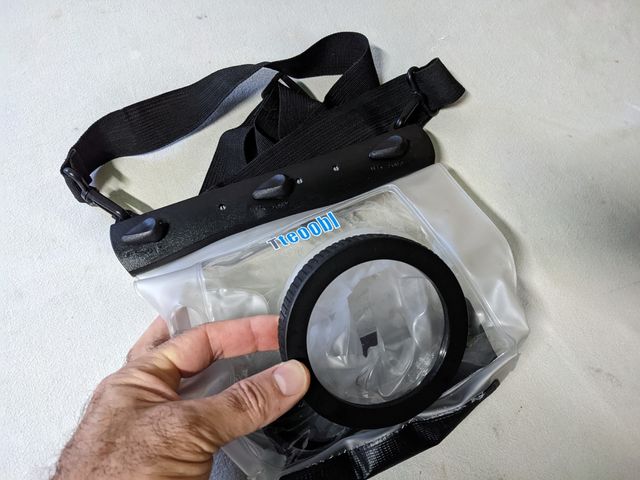 Funda estanca sumergible cámara reflex