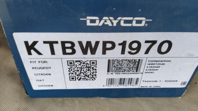 Kit de distribución DAYCO KTBWP1970.