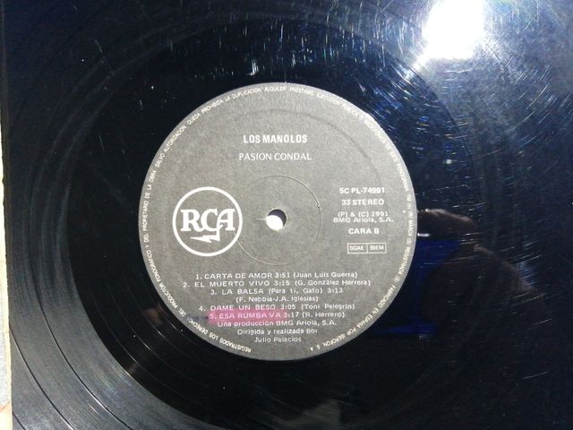 vinilo Los Manolos