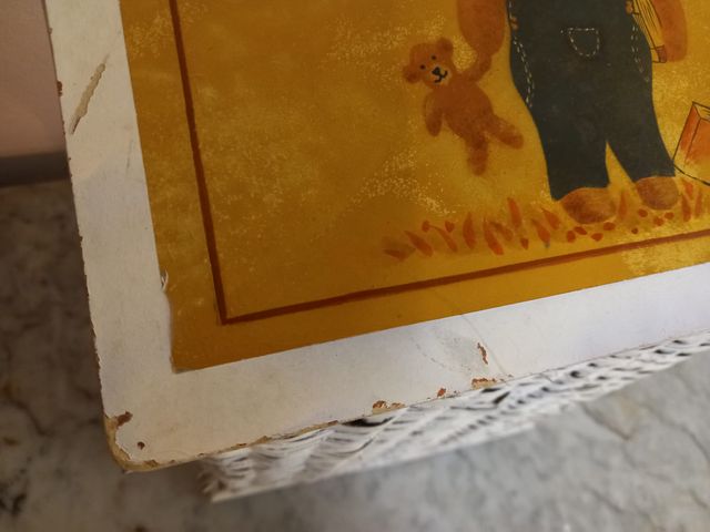 Cesta infantil teddy bear