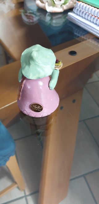 campanella in ceramica di Capodimonte