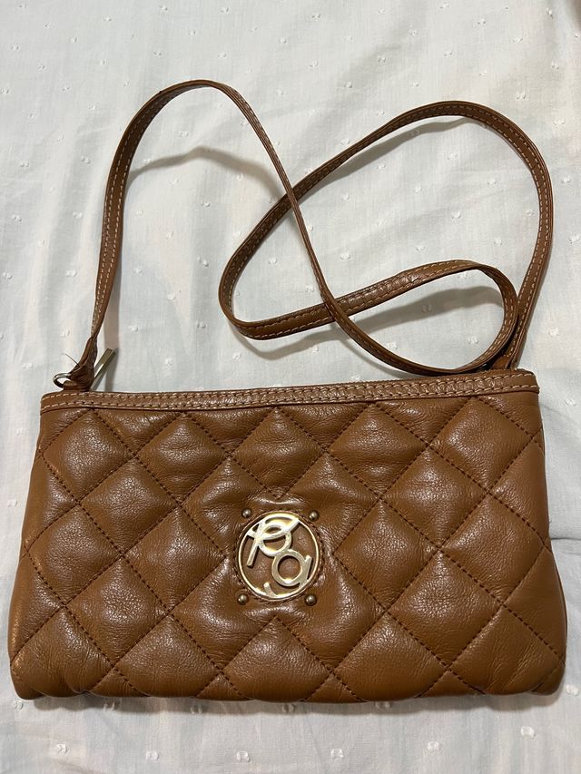 Bolso piel Purificación García bandolera