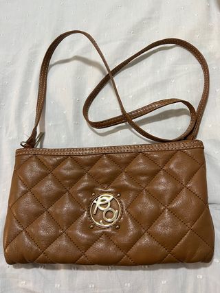 Bolso piel Purificación García bandolera