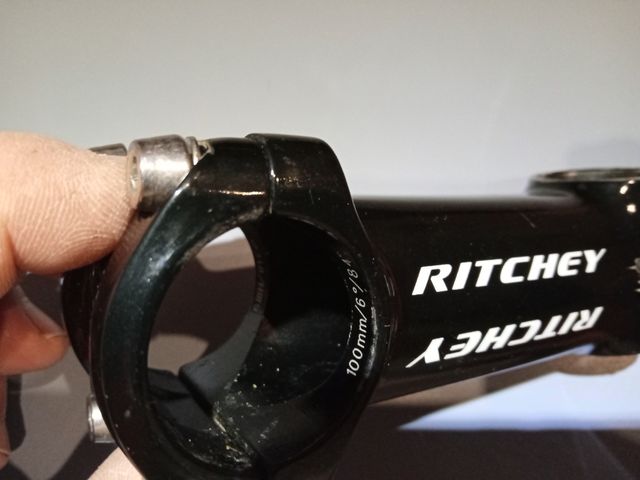 potencia bici.alargo 100mm.diametro31'8mm