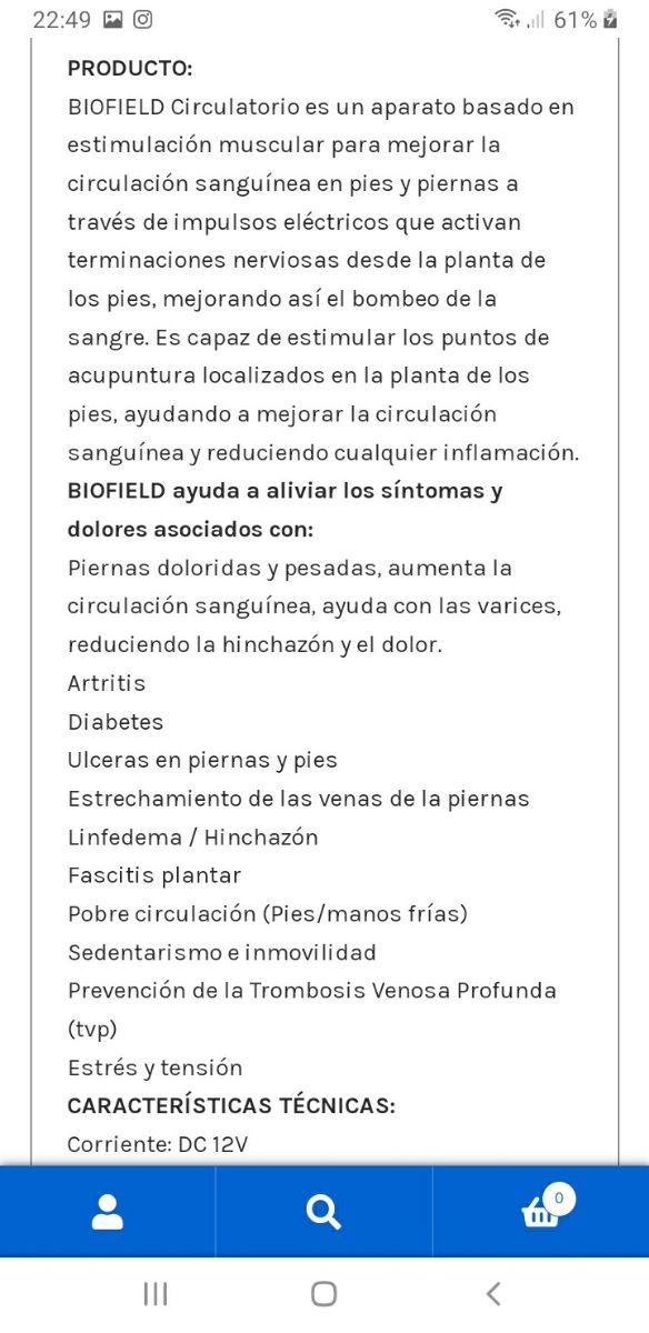 Biofield circulatorio