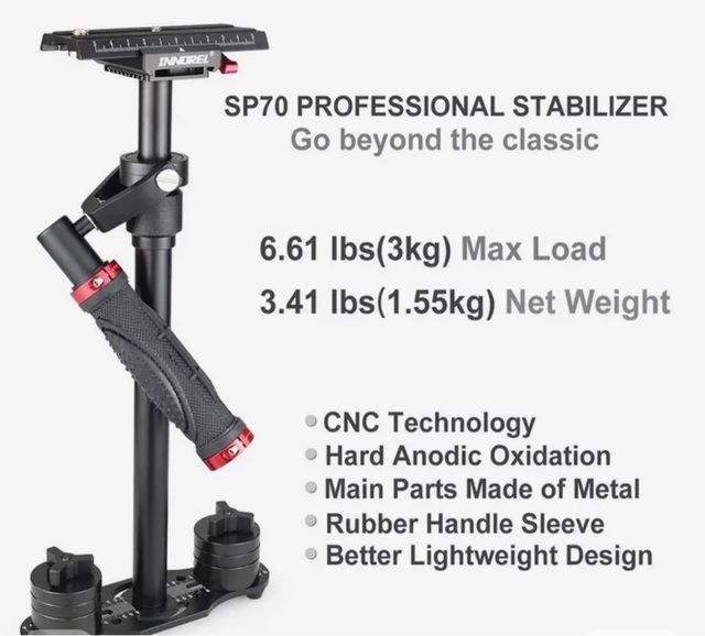 Estabilizador de cámara monopie - QR303 - miniatura 2
