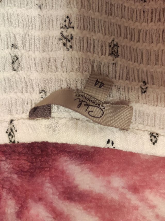 Vestido blanco. C&A. Talla 44