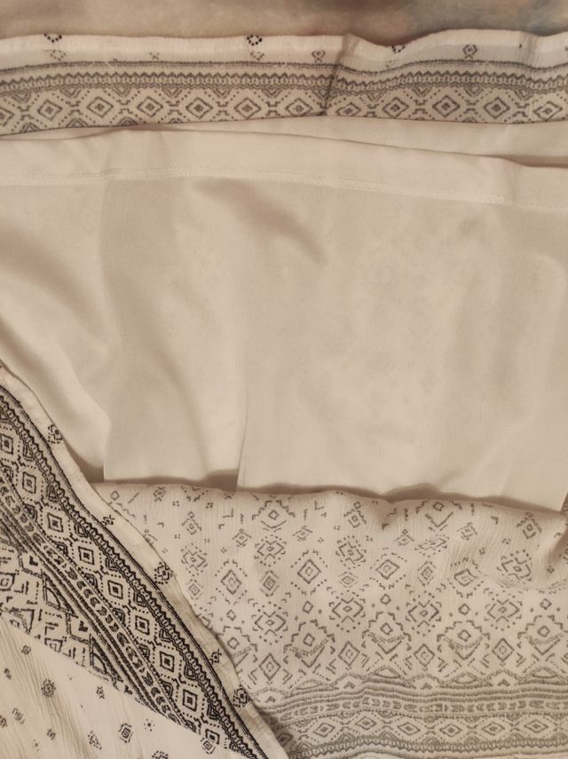 Vestido blanco. C&A. Talla 44