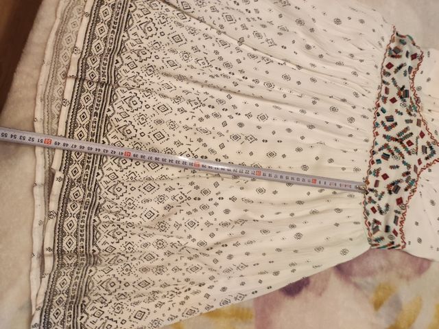 Vestido blanco. C&A. Talla 44