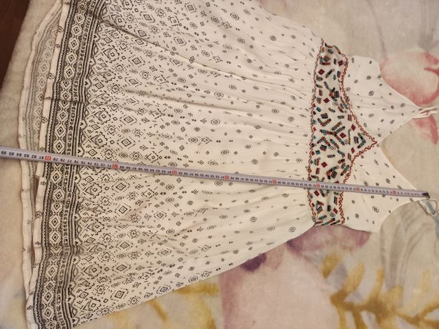 Vestido blanco. C&A. Talla 44