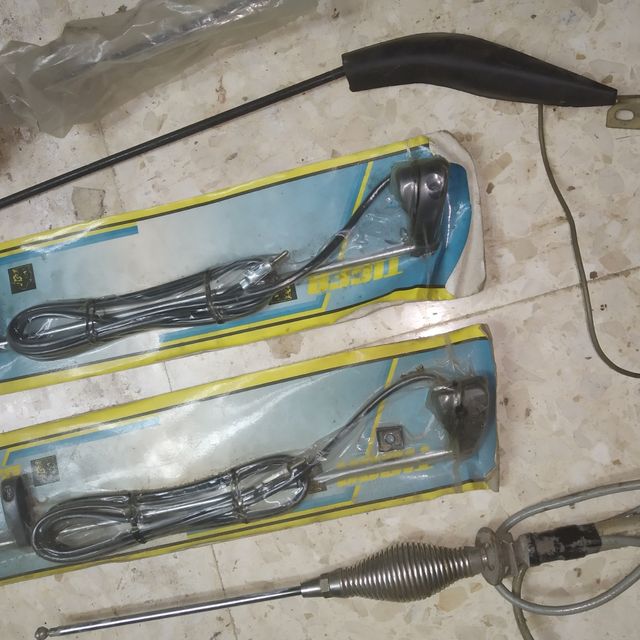 antenas, cajas y autoradios