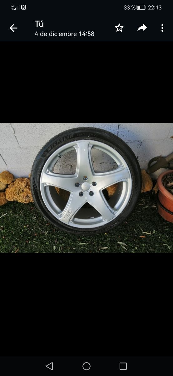 llantas OZ 5x120  22"