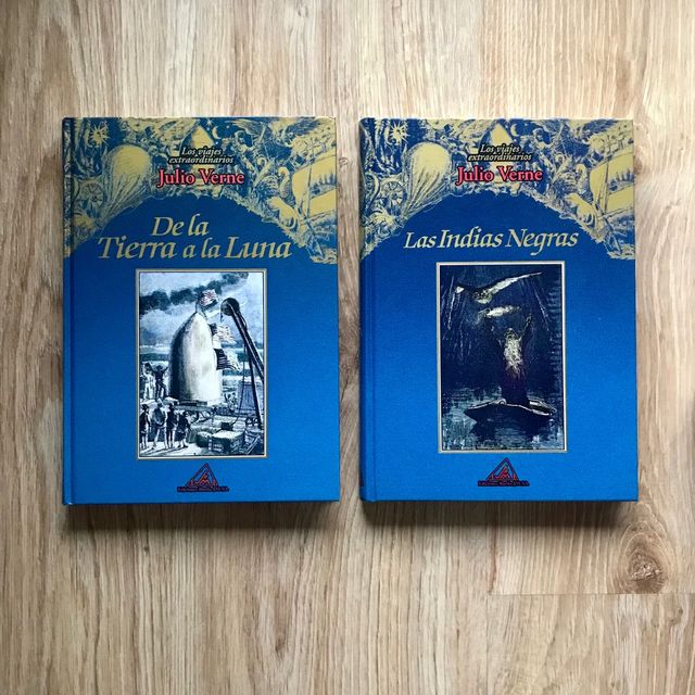 Lote 2 libros de Julio Verne