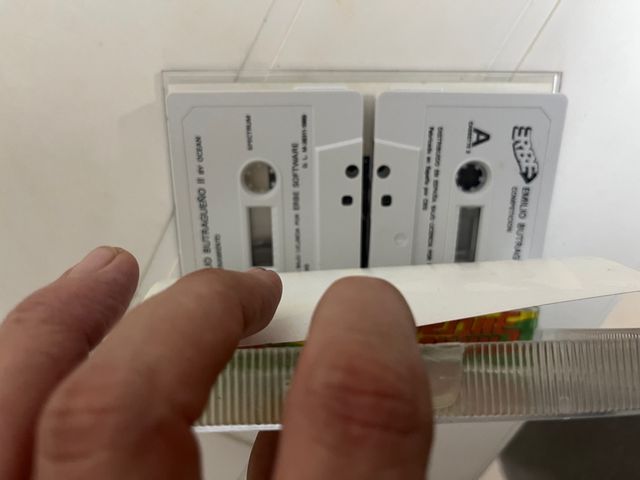 Juego ordenador spectrum erbe emilio butragueño 2