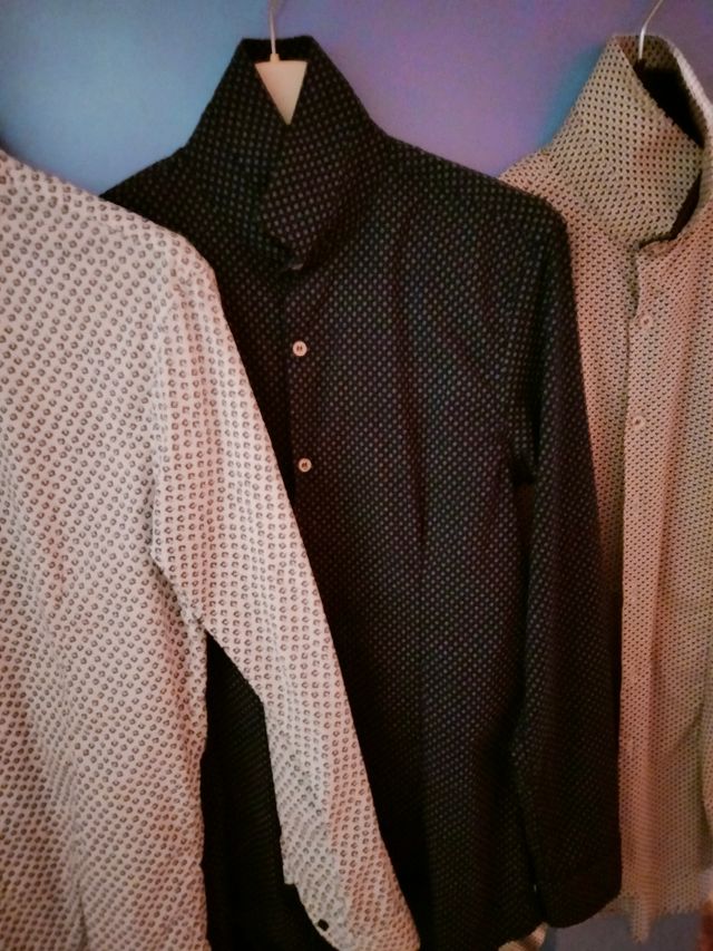 3 camicia uomo mis 44