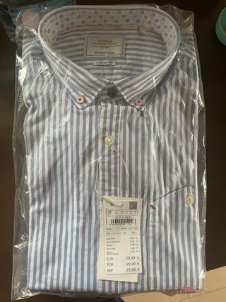 Camisa pinpoint rayas Springfield 