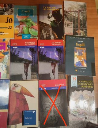 Libros en valenciano y castellano