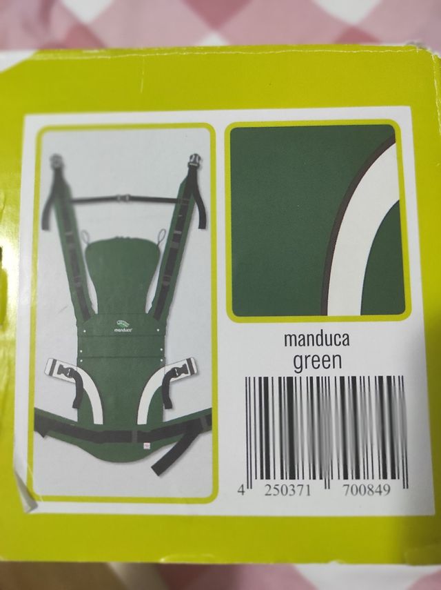 Manduca, mochila porta bebé